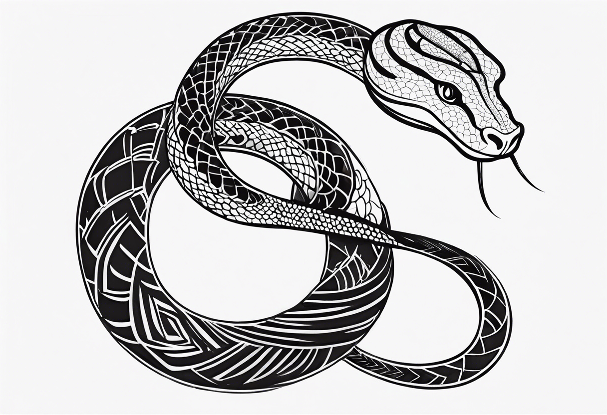 Snake tattoo idea