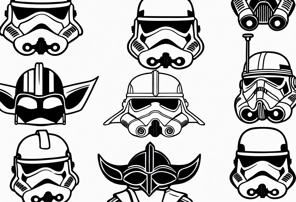 Star Wars clones tattoo idea