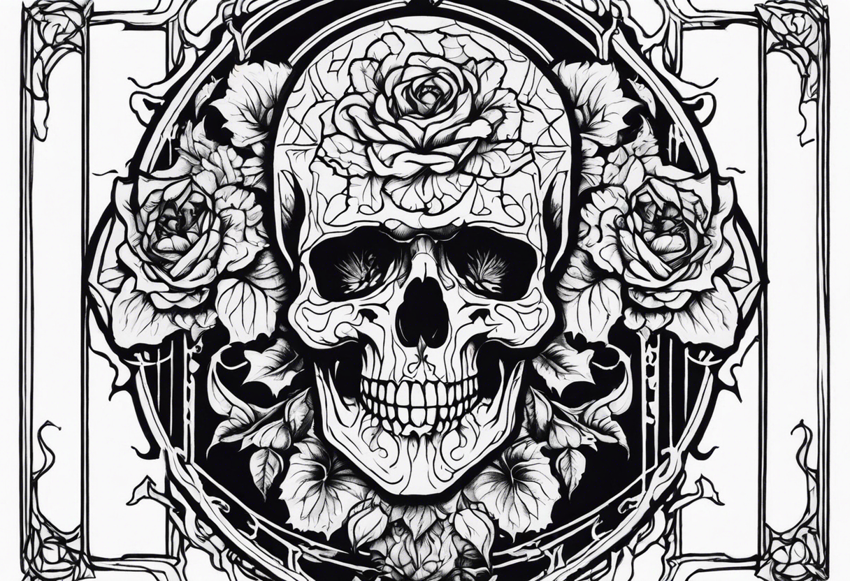 Morbidly beautiful, death and decay, Eldridge horror tattoo idea