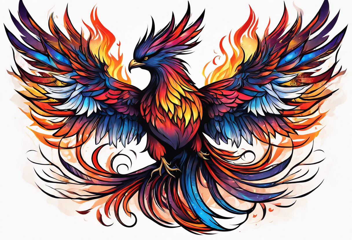 Phoenix Tattoo Stock Illustrations – 13,578 Phoenix Tattoo Stock  Illustrations, Vectors & Clipart - Dreamstime