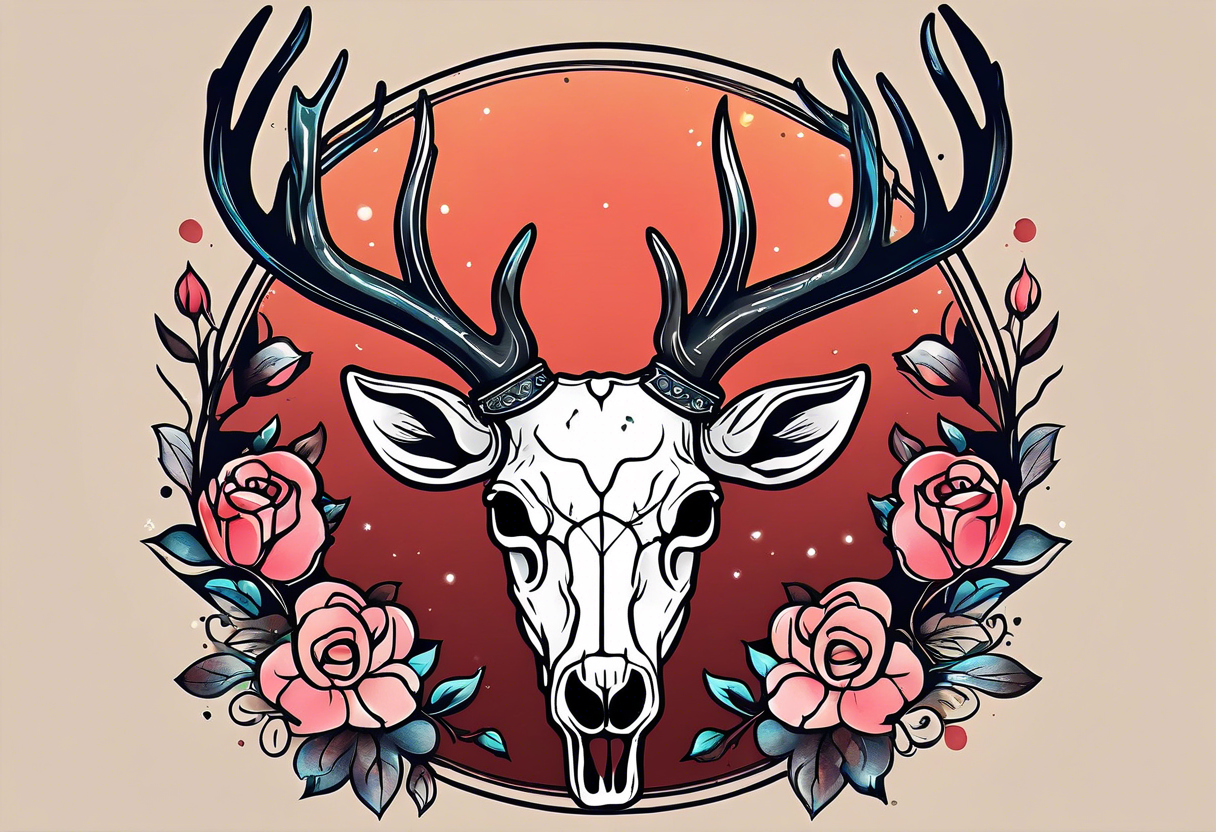 Taurus Zodiac Signs with Flowers Svg, Taurus Zodiac Tattoo