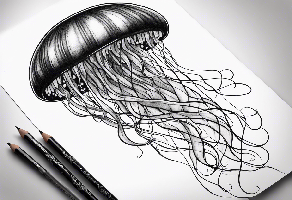 Jellyfish tattoo idea