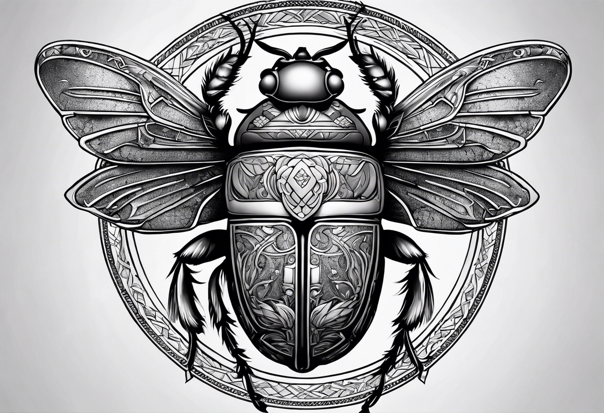 scarab tattoo idea