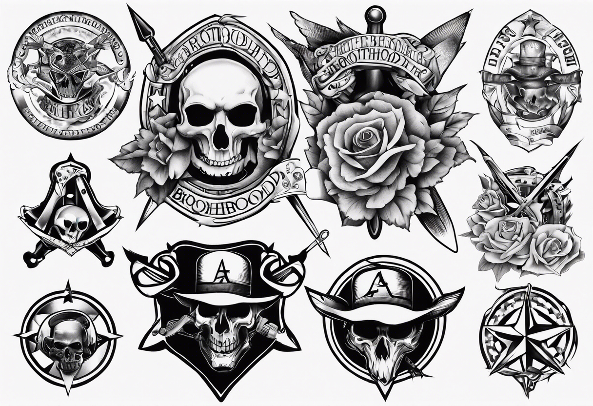 american
brotherhood tattoo idea