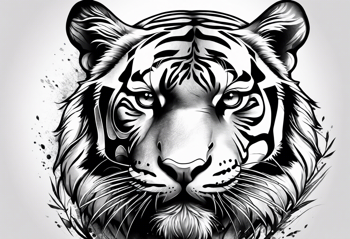 Fierce Tiger - Fierce Tiger Temporary Tattoos | Momentary Ink