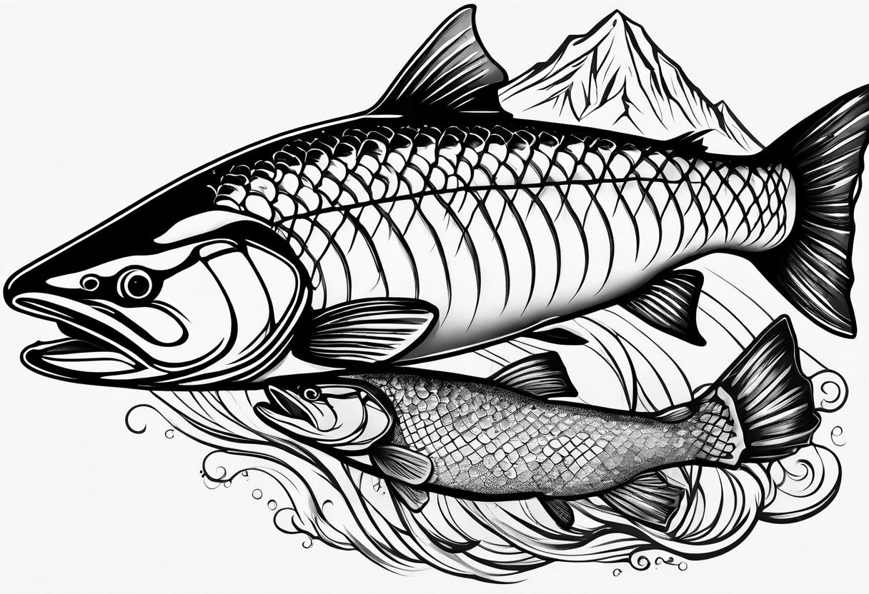 decals | Fish drawings, Fish artwork, Fish art