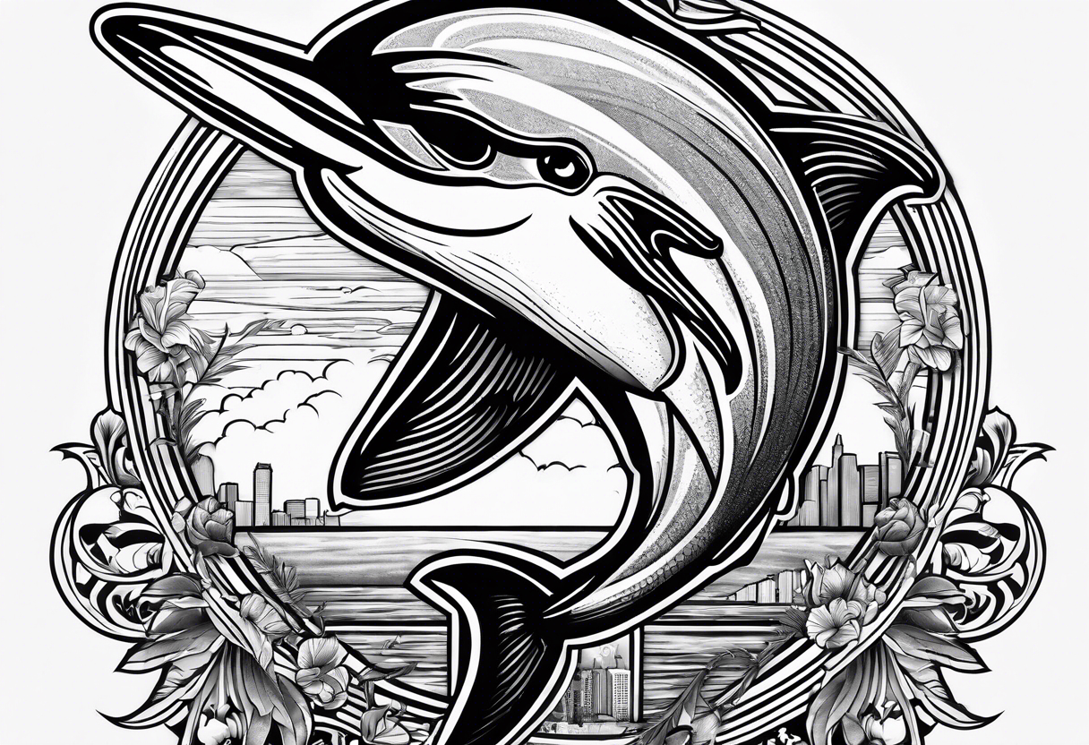 Anthony M. Grimaldi - Dolphin Tattoo