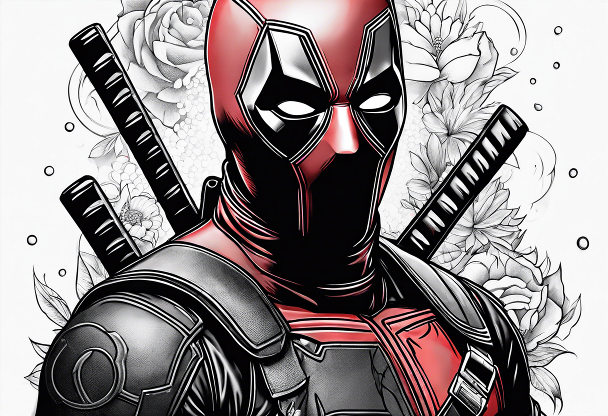 dead pool tattoo idea