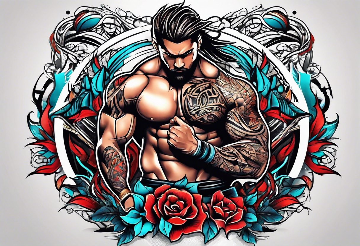40 Barbell Tattoo Designs for Men