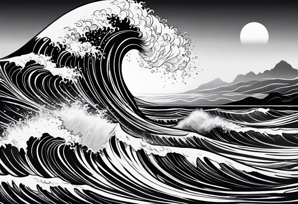 Top-30 Beautiful Ocean Wave Tattoo Design Ideas - YouTube