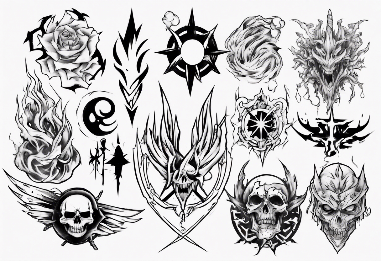 Bleach tattoo idea