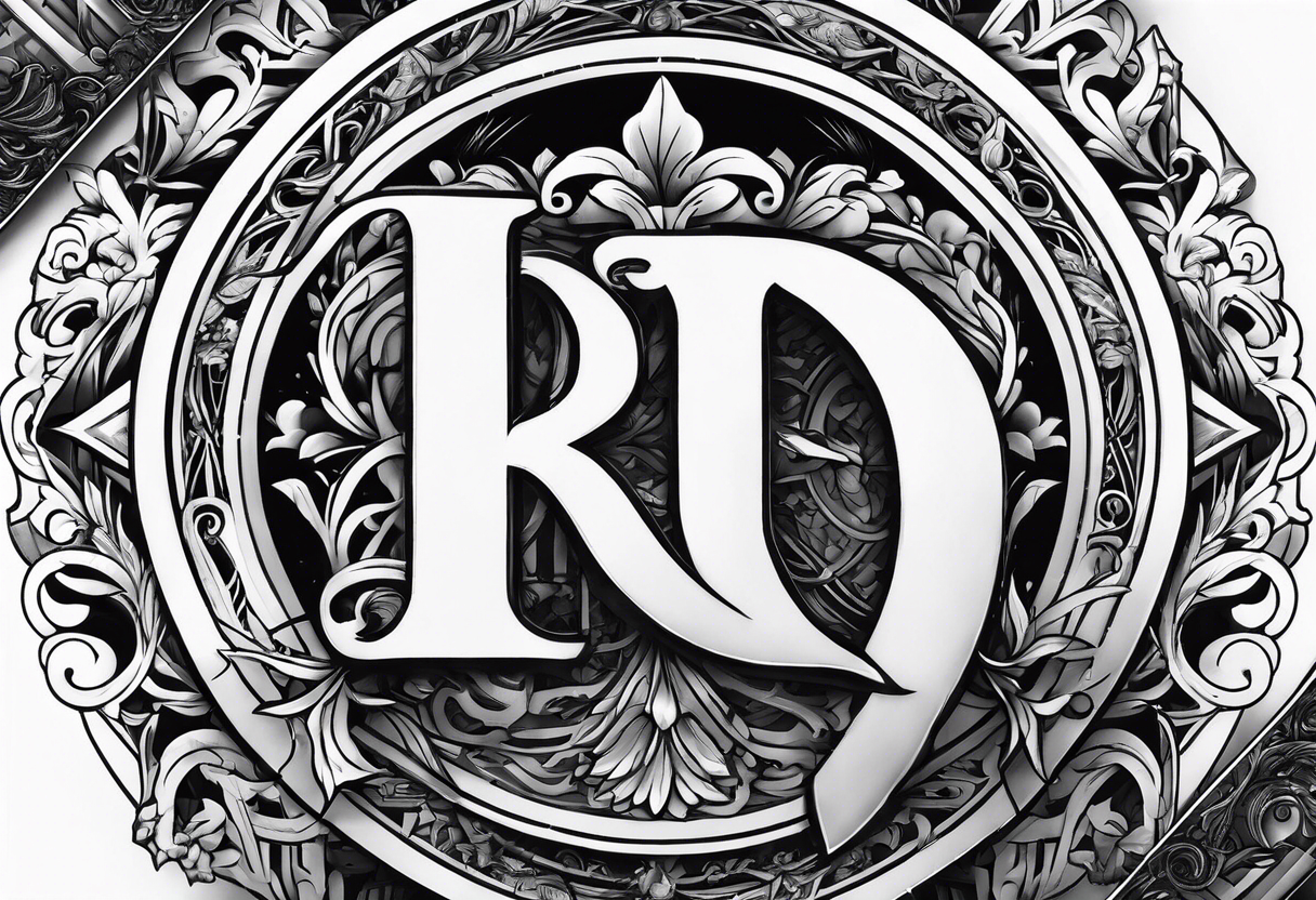 R.  O.  initials tattoo idea