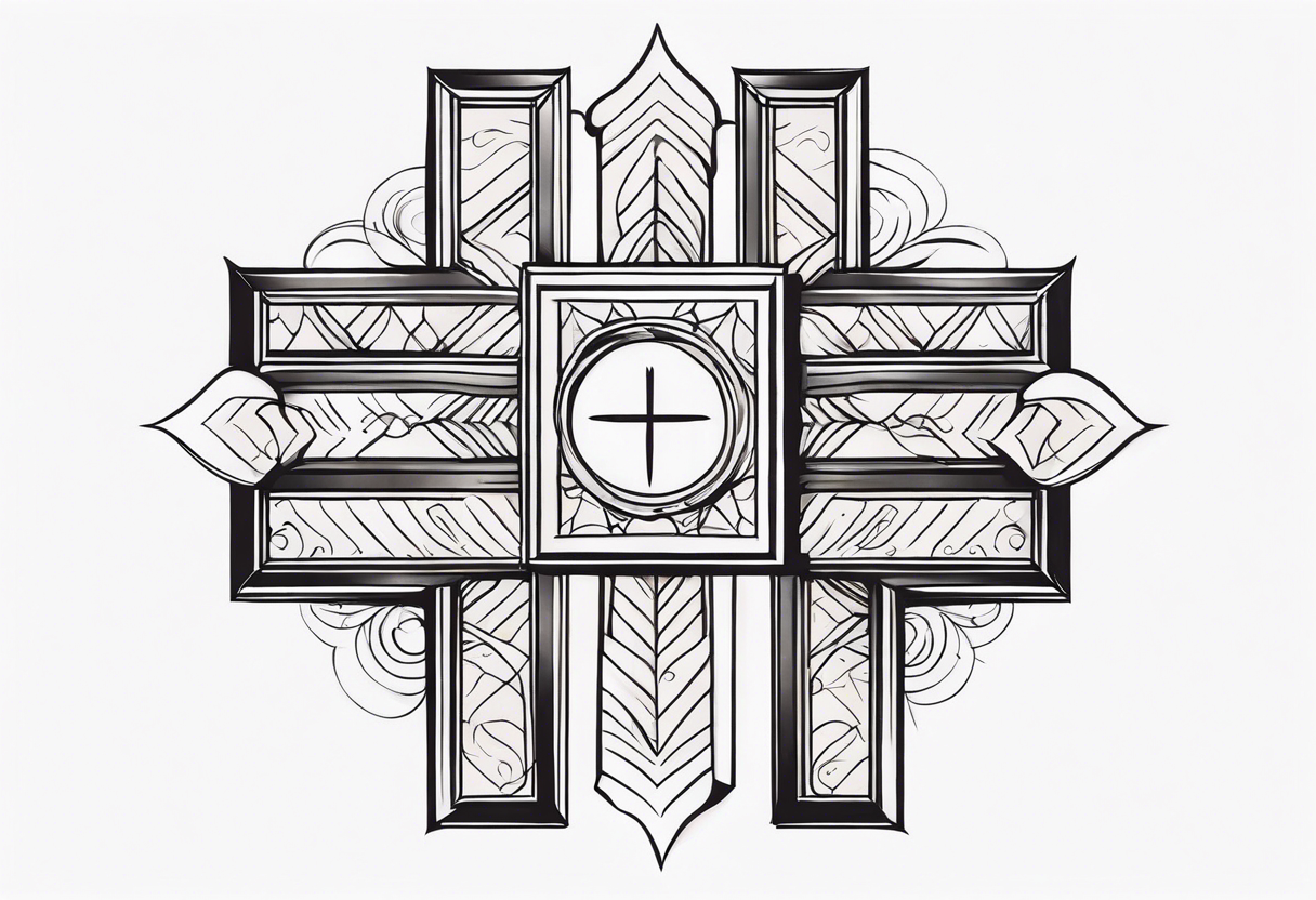 cross tattoo idea