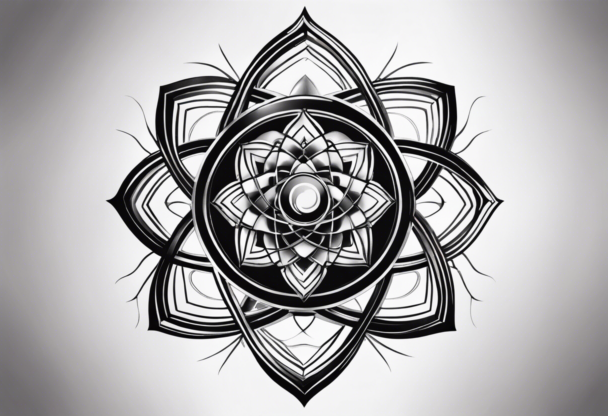 40 Atom Tattoo Designs for Men [2024 Inspiration Guide] | Atom tattoo,  Science tattoos, Chemistry tattoo