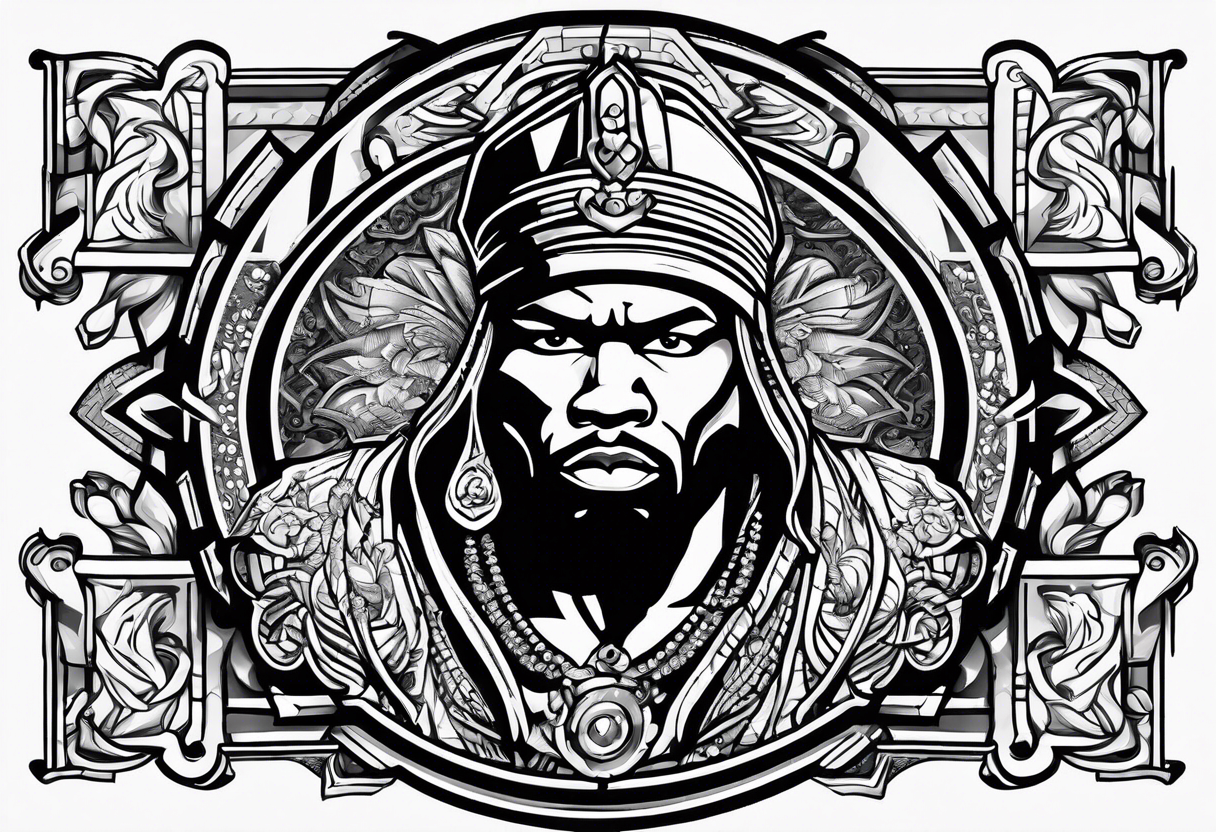 50 cent piece tattoo idea