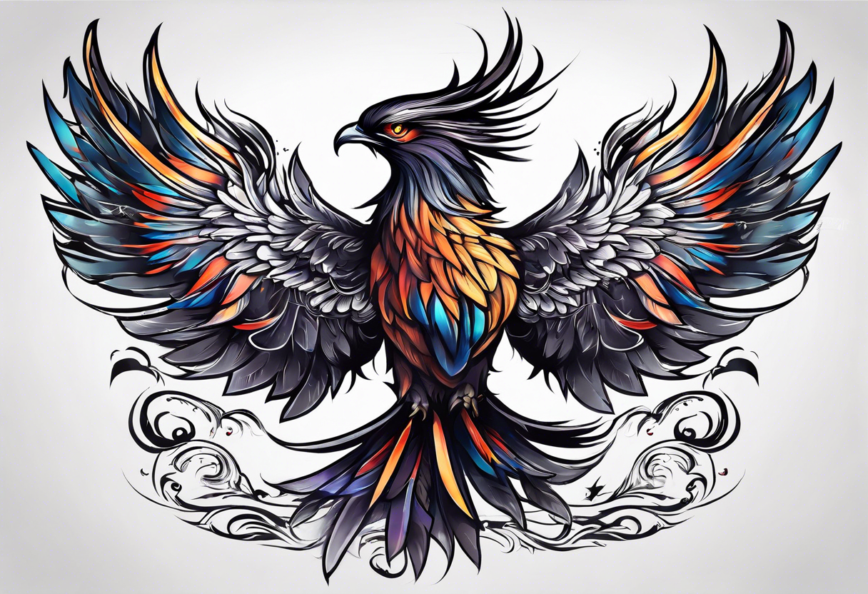 phoenix tattoo idea