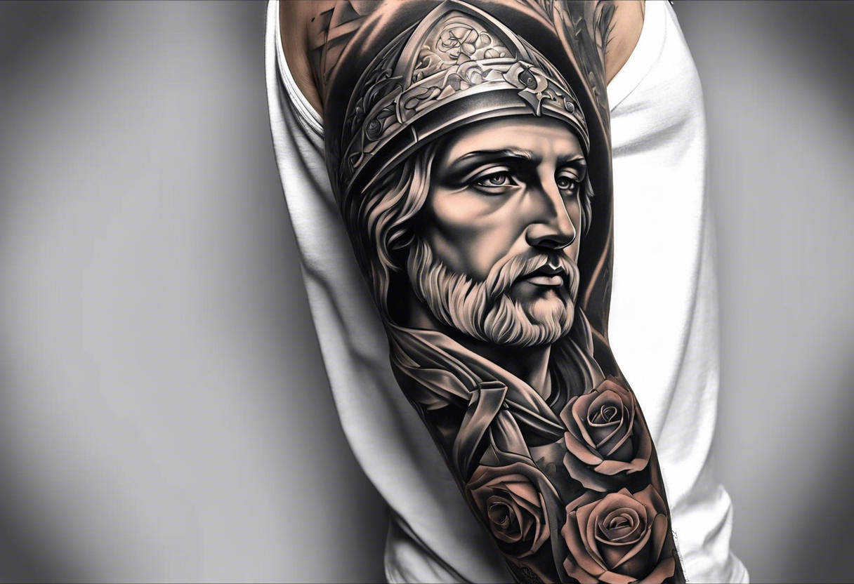 Jesus Crown of Thorns by Ryan El Dugi Lewis: TattooNOW