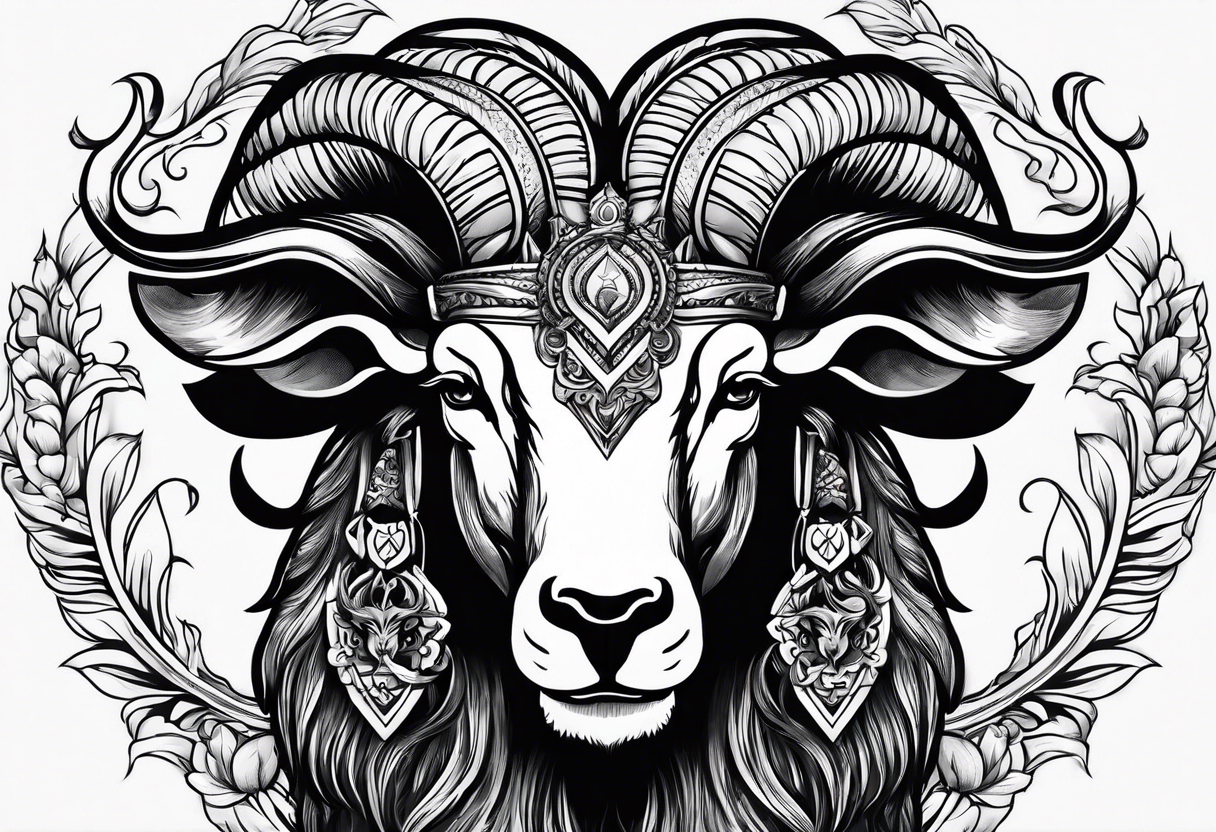 Fire Aries tattoo tattoo idea