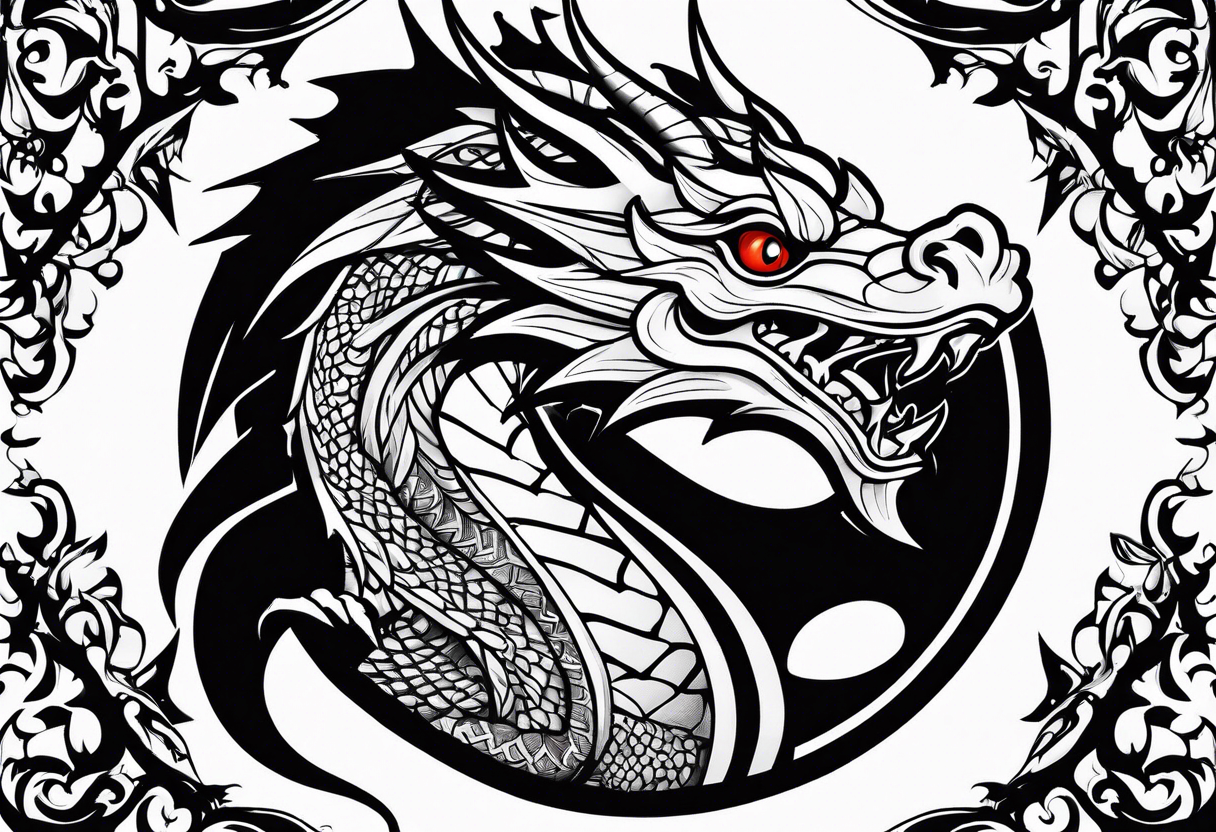 Welsh dragon tattoo idea