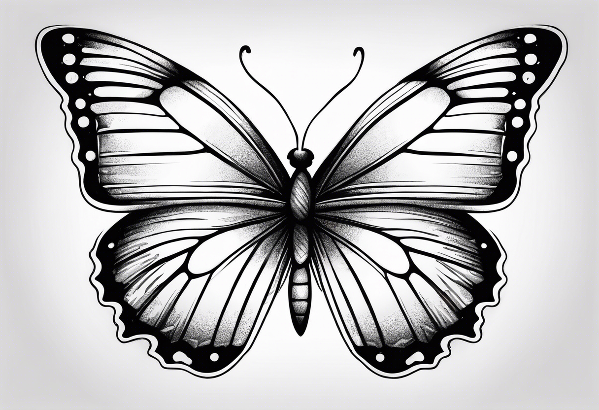 butterfly tattoo idea