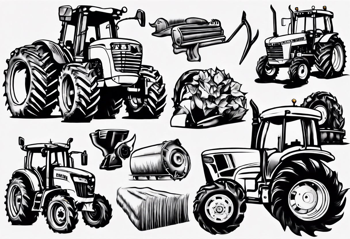 John deer tractor tattoo idea