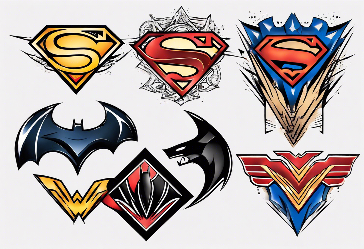 Superman Logo Tattoo Design Hd Transparent Background - 超人 标志, HD Png  Download - vhv