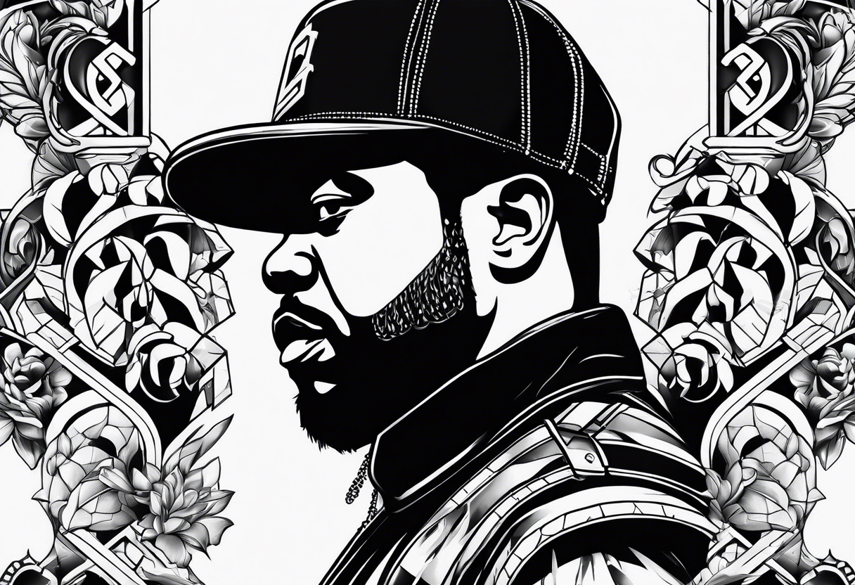 Ice Cube tattoo idea