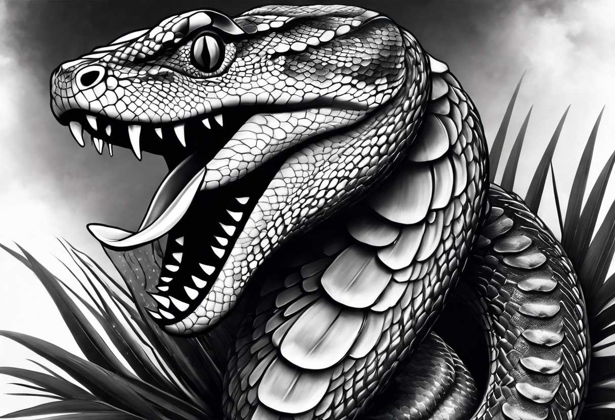 15+ Eye Catching Alligator Tattoo Designs for Powerful Look