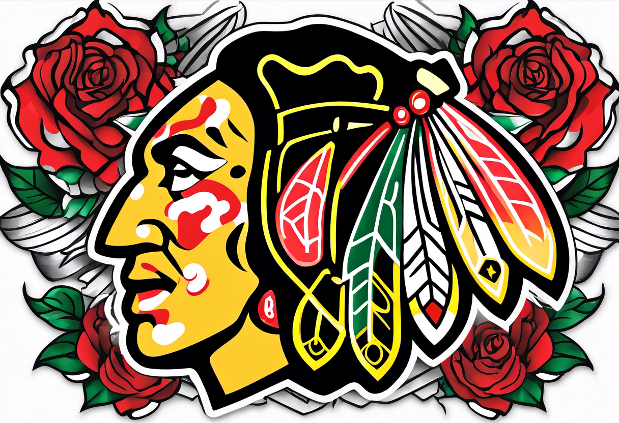 CHICAGO BLACKHAWKS tattoo idea