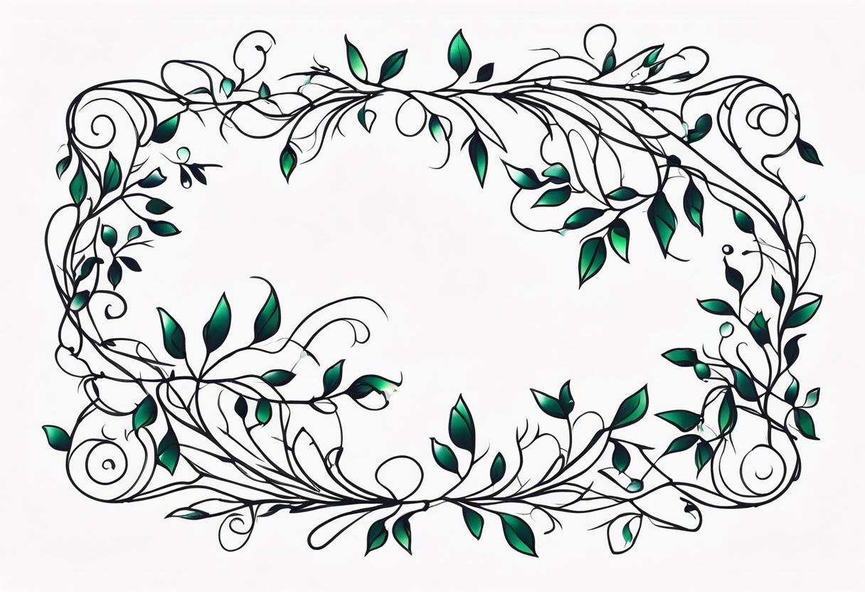 vines tattoo idea