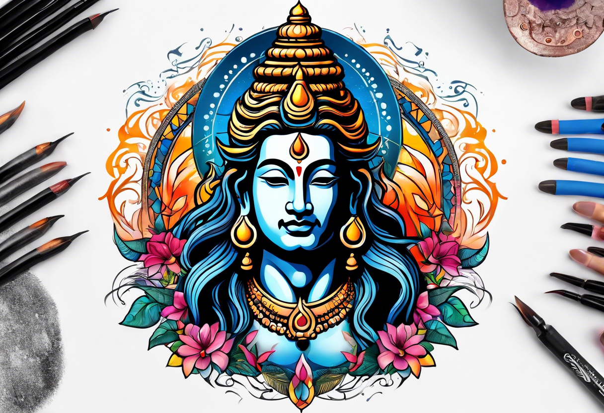 Lord shiva tattoo idea