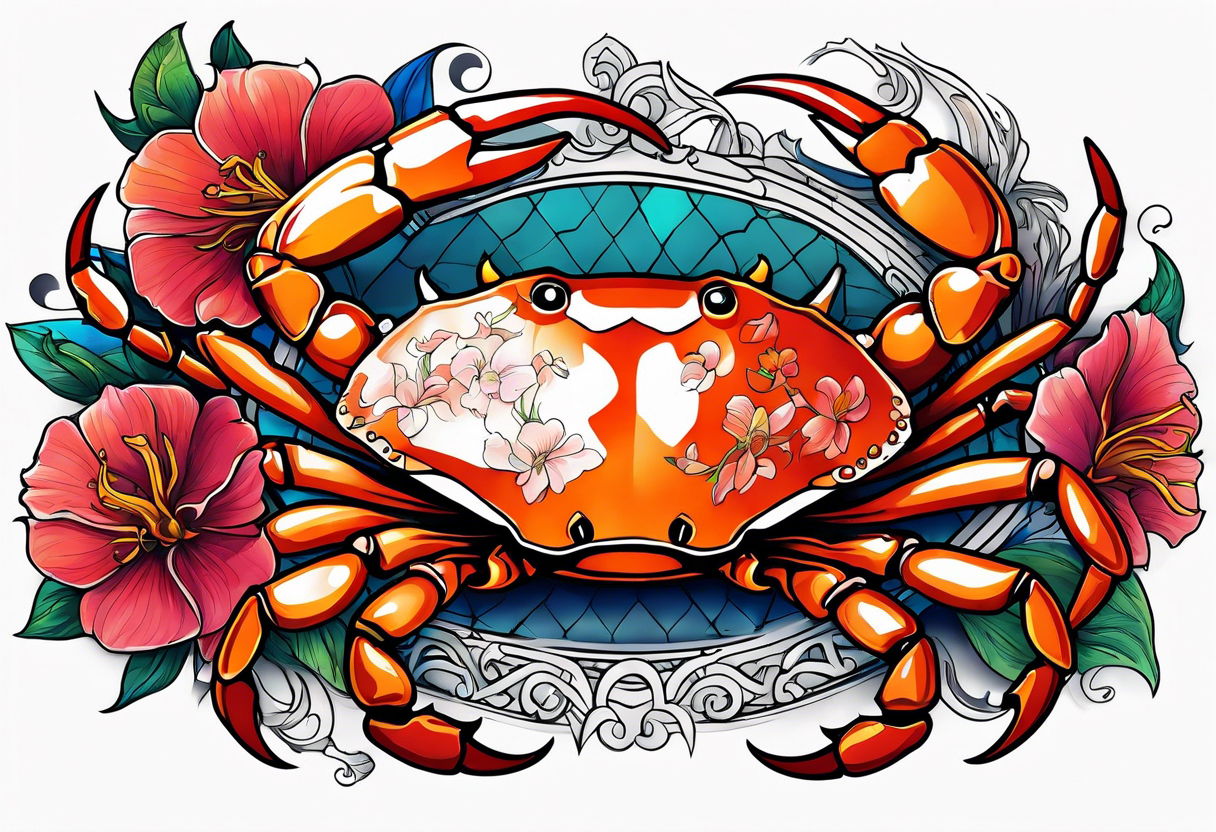 Blue Crab Tattoo Design by Griffon2745 on DeviantArt