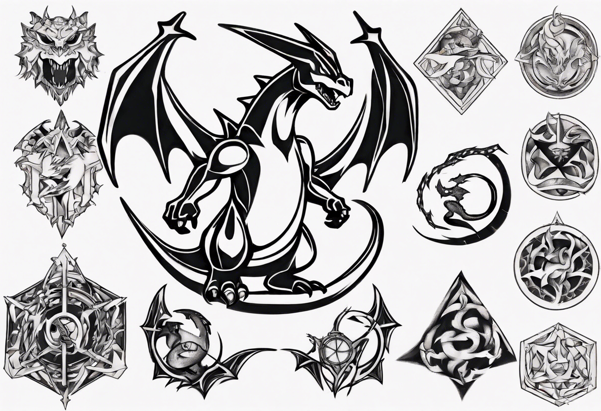 Charizard tattoo idea