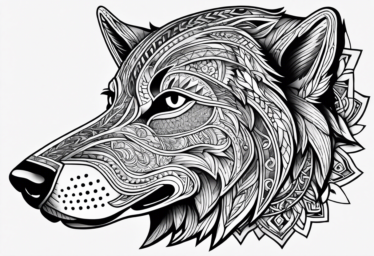 garmr norse dog tattoo idea