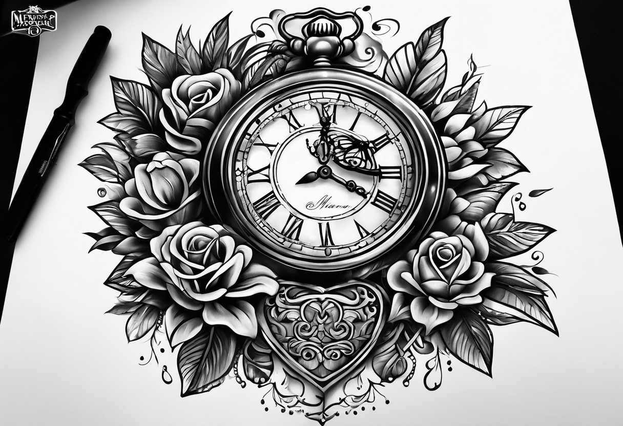 Time tattoo by Proki Tattoo | Post 10882