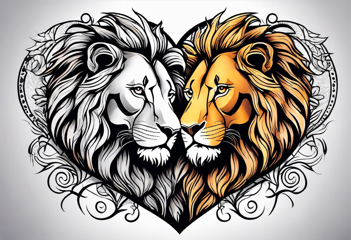 Custom Lion Tattoo Done by Mandeep... - Aries Tattoo- Noida | Facebook