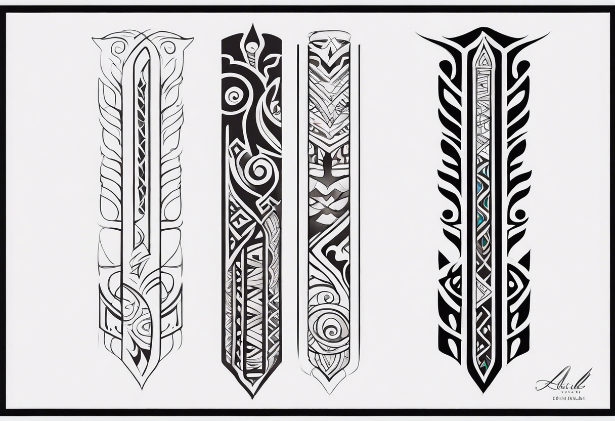 maori tribal  spine tattoo tattoo idea