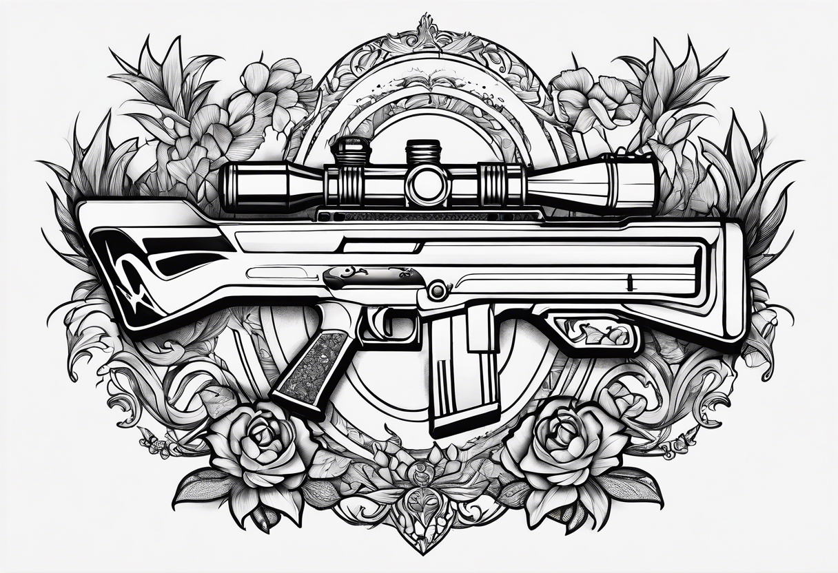 French famas tattoo idea