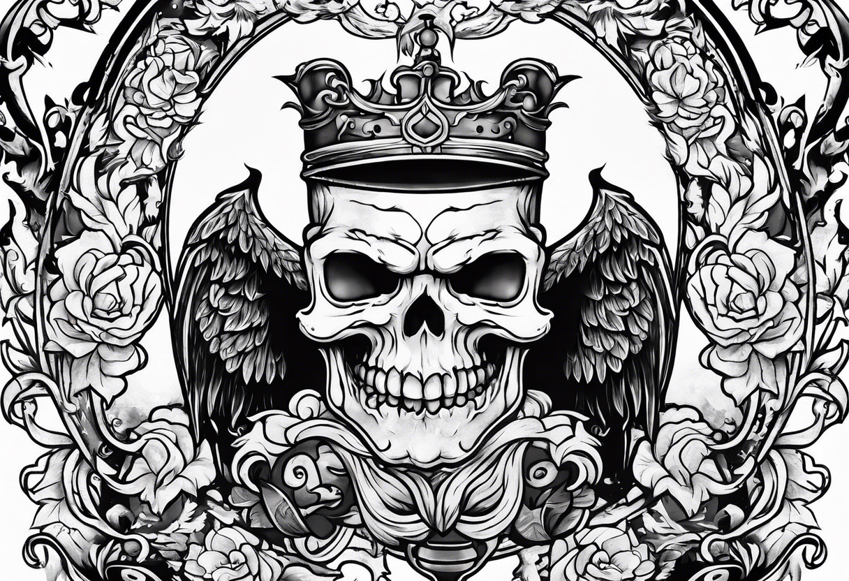 Simpson Family Crest tattoo idea