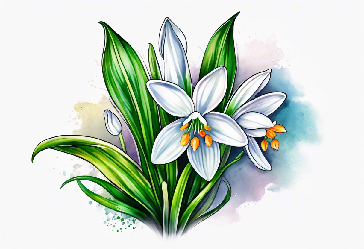 Snowdrop Flower- Single Vector Graphic by biljanacvetanovic · Creative  Fabrica