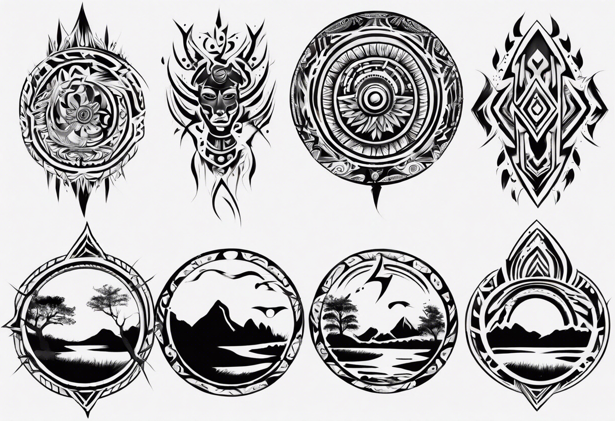 Hundreds of Tribal Tattoo Designs: 2 (Tribal Tattoos) : Giftins, Alan:  Amazon.in: Books