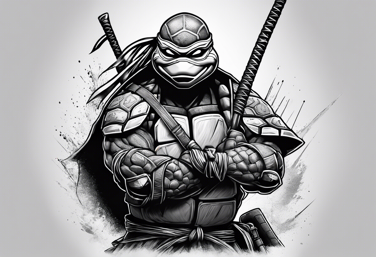 Tmnt ronin tattoo idea