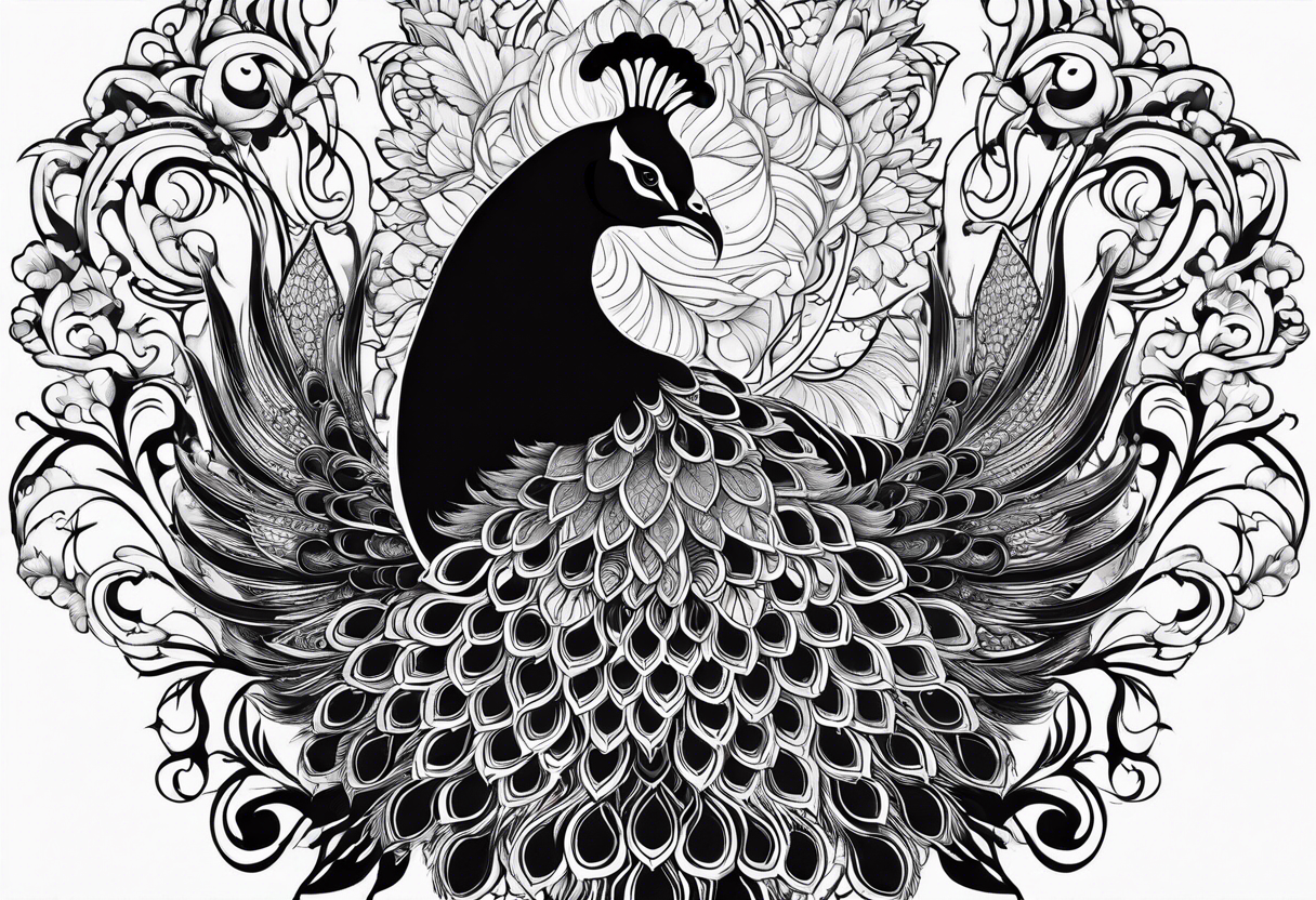 22 Stunning Peacock Tattoo Designs and Where to Ink Them – SORTRA