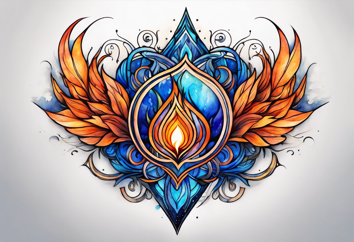 Fire Tattoo Idea