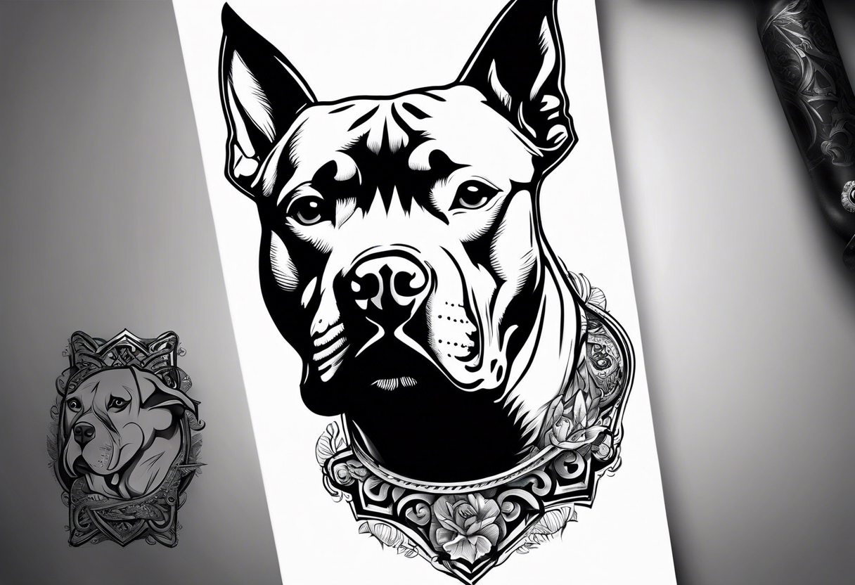 pitbull #watercolor #splash #realistic #dog #tattoo | Pitbull tattoo, Dog  tattoos, Tattoos