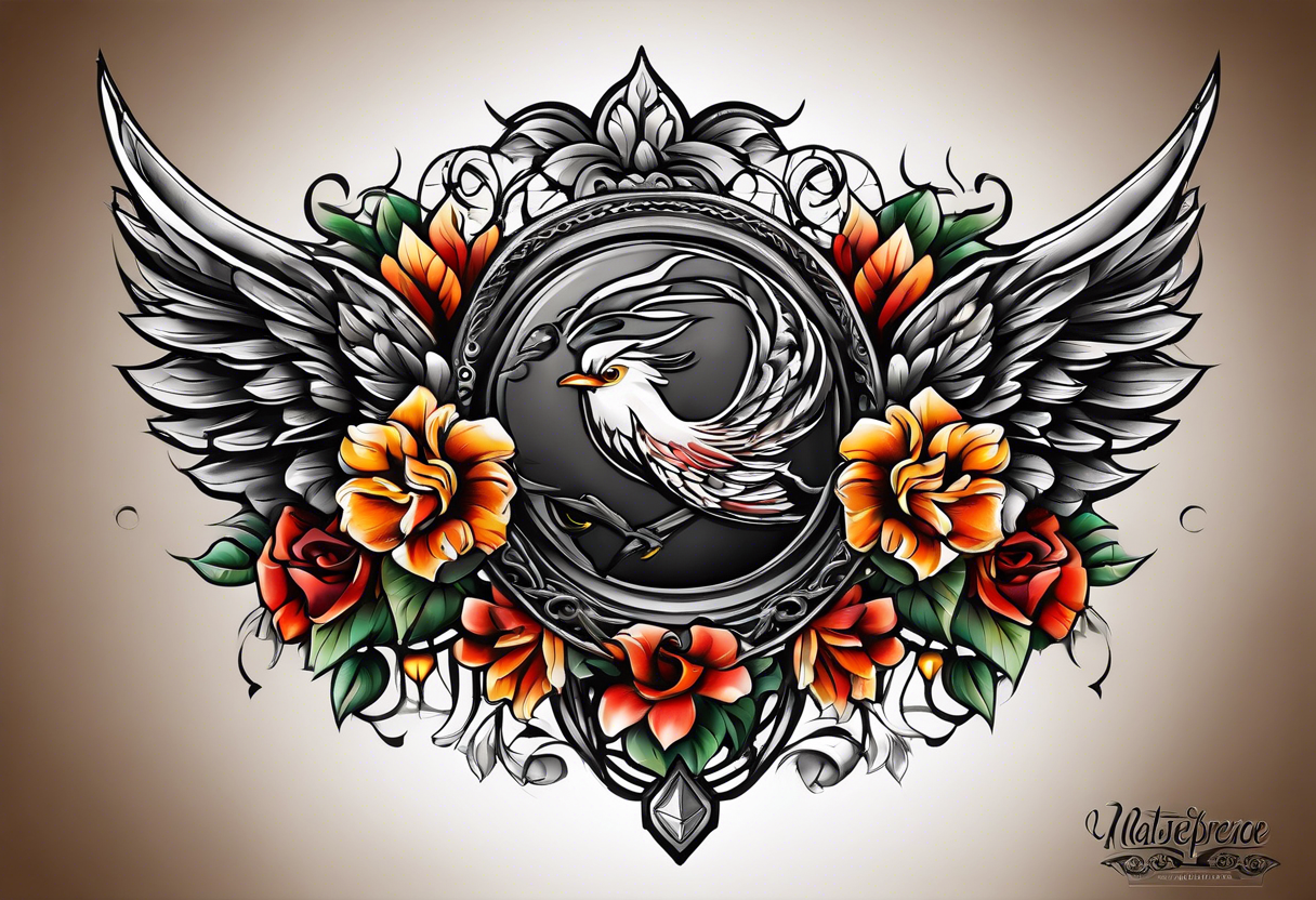 Leather Tooled Western Tattoo tattoo idea