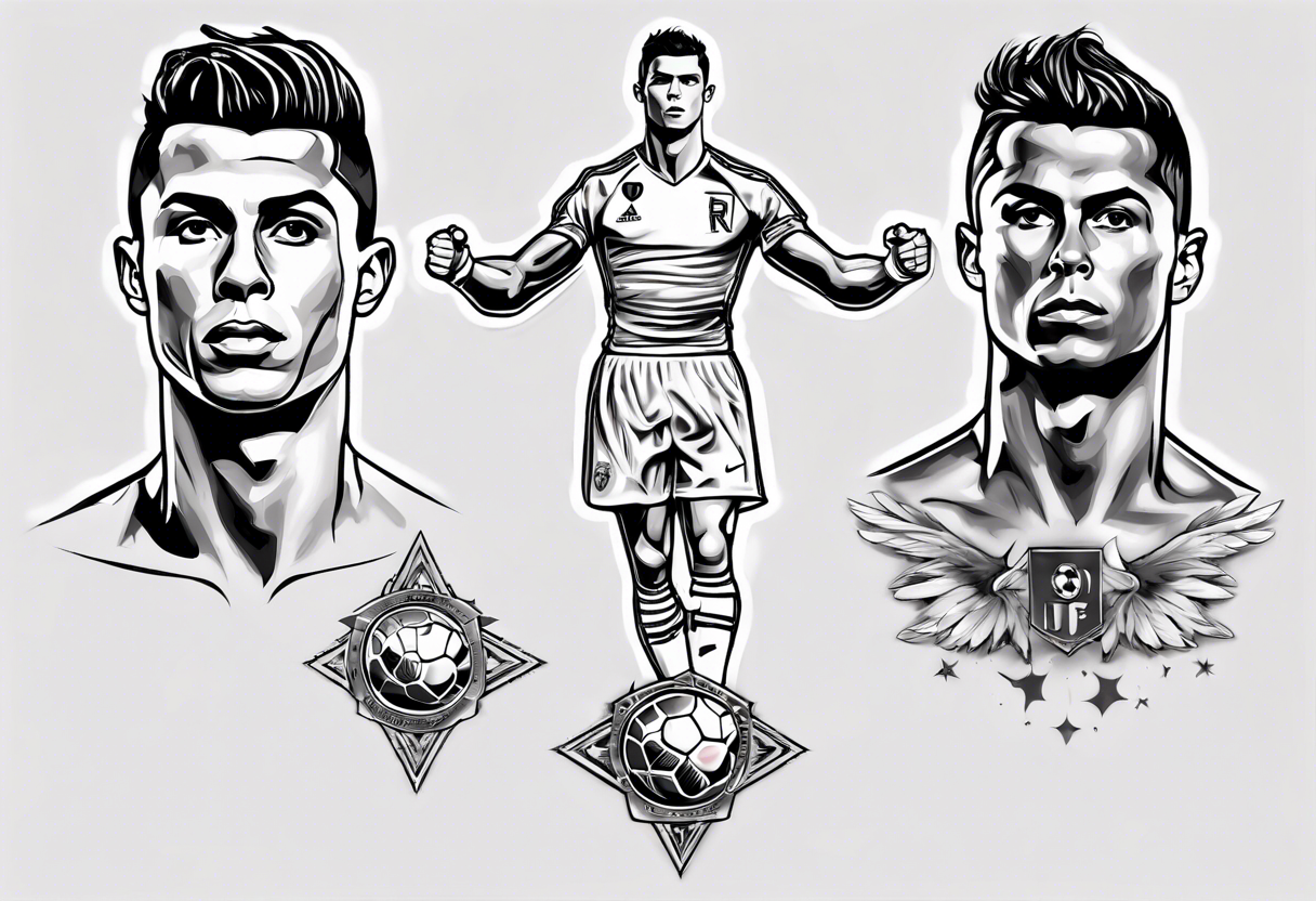 Cristiano Ronaldo tattoo idea