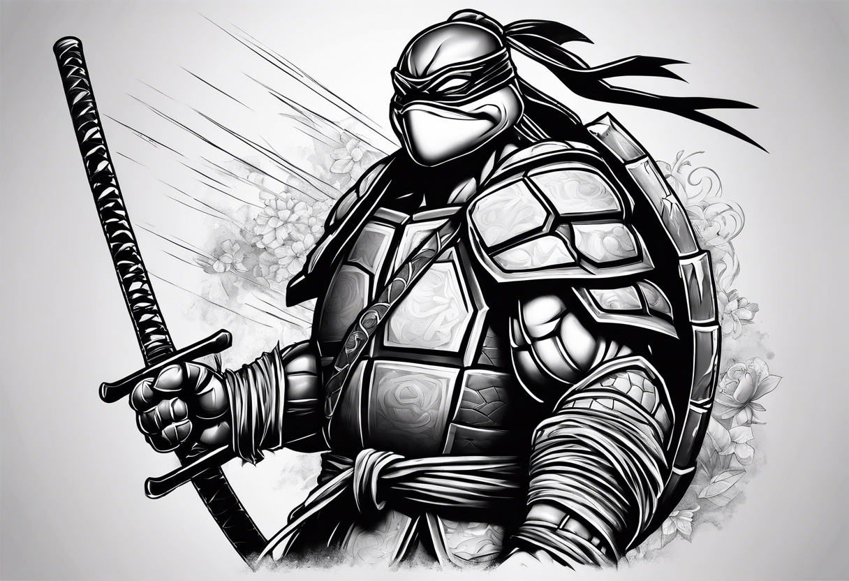 Tmnt ronin tattoo idea