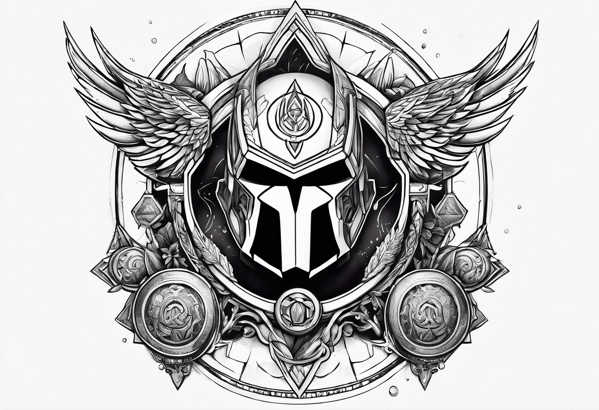 Destiny 2 titan tattoo idea