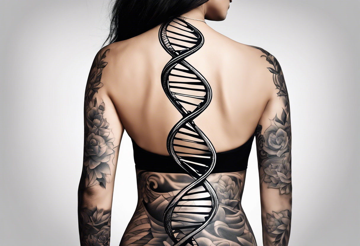 Tattoo uploaded by Devin • DNA Biochmeistry tattoo with adenine, guanine,  thymine, and cytosine chemical strucutre. • Tattoodo